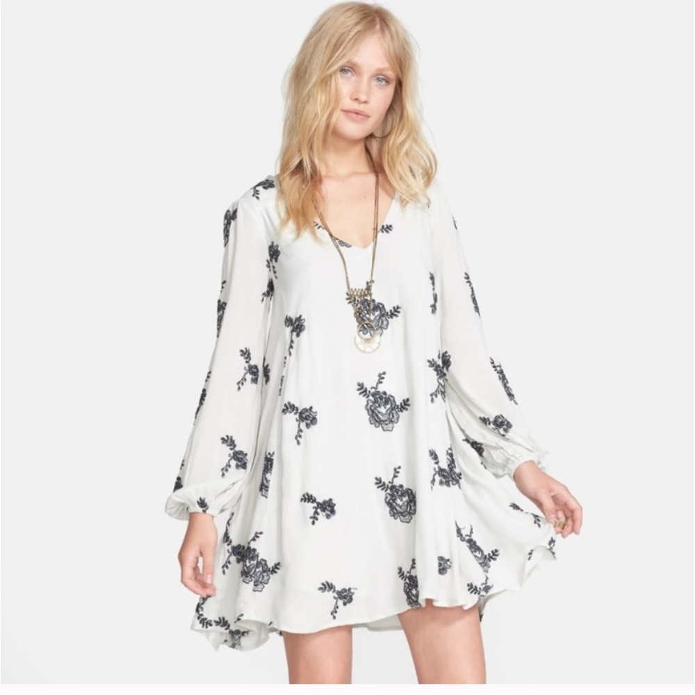 Free people Emma embroidered dress